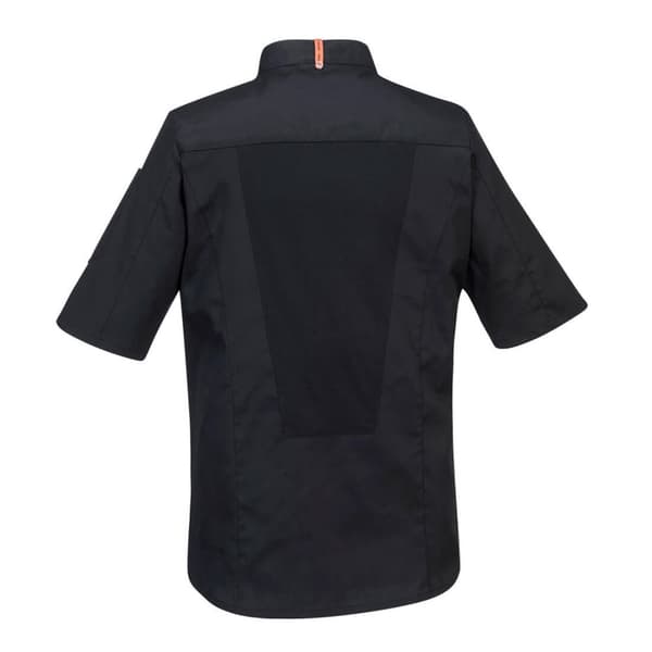 Portwest Mens Pro Stretch Short-Sleeved Chef Jacket