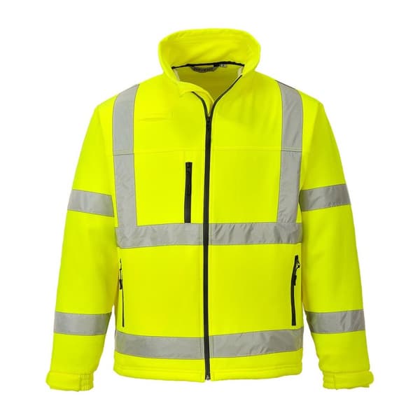 Portwest Herre Classic High-Vis Soft Shell-jakke til mænd