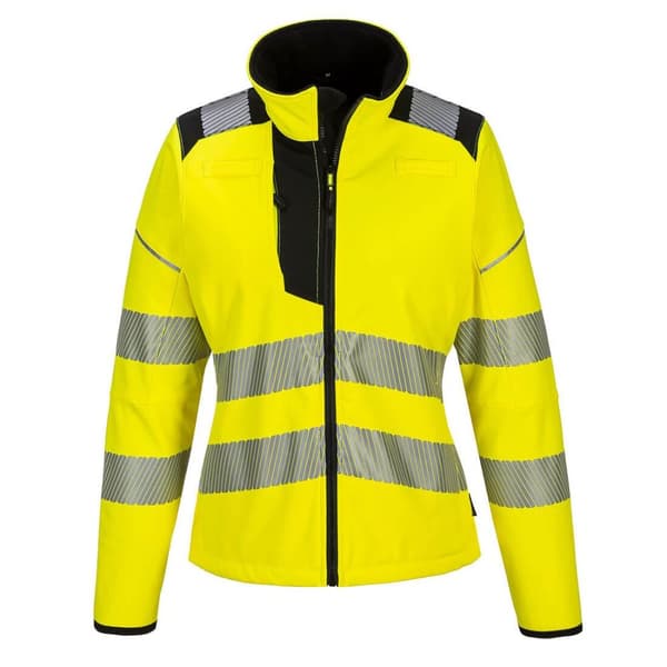 Portwest Kvinnor/Damer Hi-Vis Soft Shell-jacka