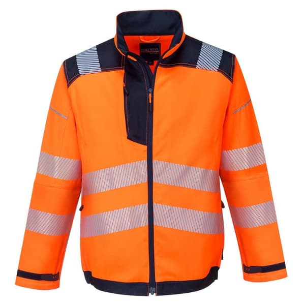 Portwest PW3 Hi-Vis sikkerhedsarbejdsjakke til mænd