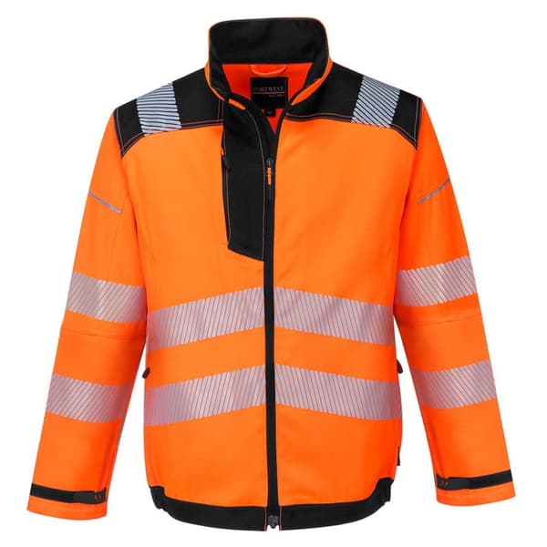 Portwest Mens PW3 Hi-Vis Safety Work Jacket