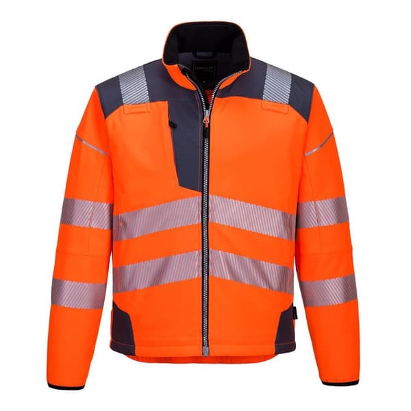Portwest Herre PW3 Hi-Vis Safety Soft Shell jakke til mænd