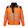 Miniatyrbilde 1 av 2: Portwest Mens PW3 Hi-Vis Safety Soft Shell Jacket