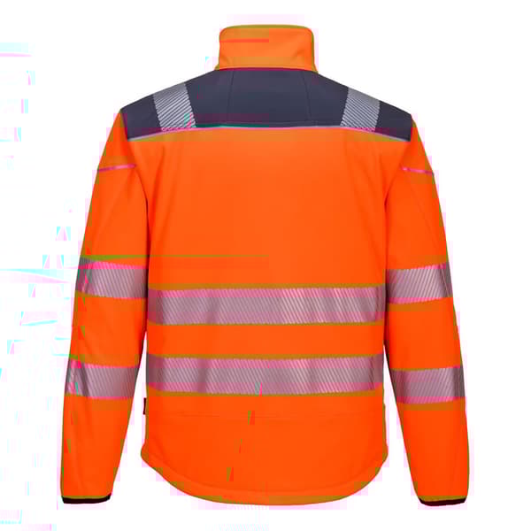 Portwest Herre PW3 Hi-Vis Safety Soft Shell jakke til mænd