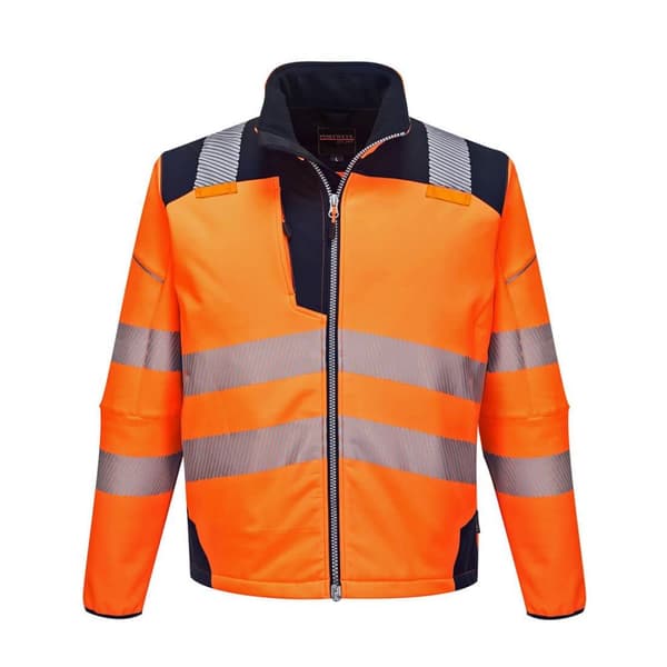 Portwest Herre PW3 Hi-Vis Safety Soft Shell jakke til mænd