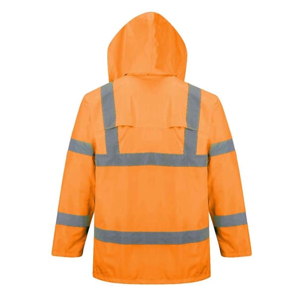 Portwest Hi-Vis säkerhetsregnjacka för män