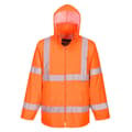 Miniatyrbilde 1 av 2: Portwest Mens Hi-Vis Safety Raincoat