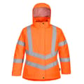 Miniatyrbild 1 av 2: Portwest Kvinnor/Damer Oxford Hi-Vis vinterjacka