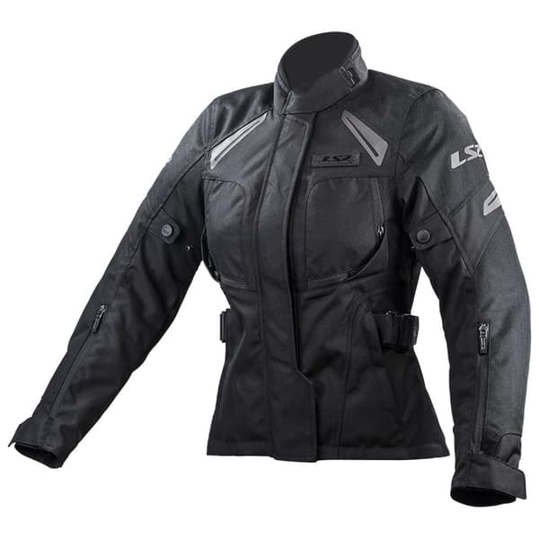 Ls2 Textil Jakke Phase Sort 3XL Kvinde