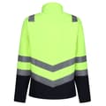 Miniatyrbilde 2 av 2: Regatta Mens Pro Hi-Vis 2 Layer Soft Shell Jacket