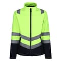 Miniatyrbilde 1 av 2: Regatta Mens Pro Hi-Vis 2 Layer Soft Shell Jacket