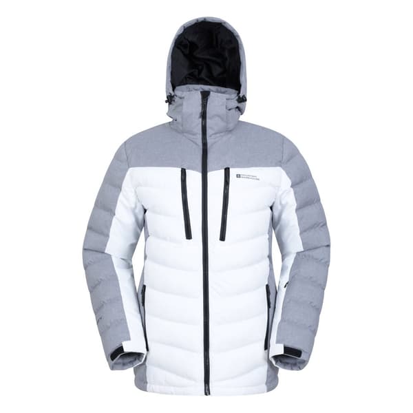 Mountain Warehouse Mens Vulcan III Ski Jacket White XS