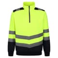 Miniatyrbilde 1 av 4: Regatta Mens Pro Hi-Vis Quarter Zip Top