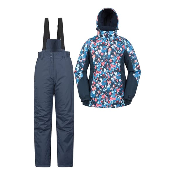 Mountain Warehouse Womens/Ladies Ski Jacket & Trousers Set Teal 12 UK