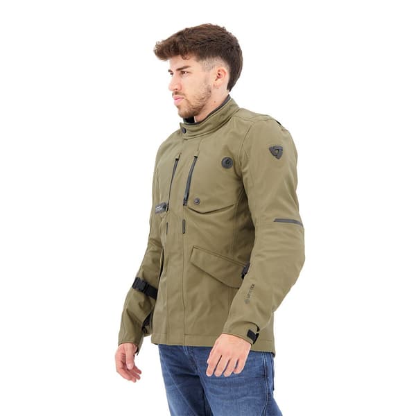 Revit Jacka Trench Goretex Grönt S Man