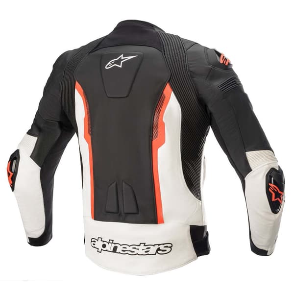 Alpinestars Jacka Missile V2 Leather Vit,Svart 48 Man