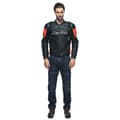 Pikkukuva 5 / 10: Dainese Nahka Takki Racing 4 Punainen,Musta 48 Mies