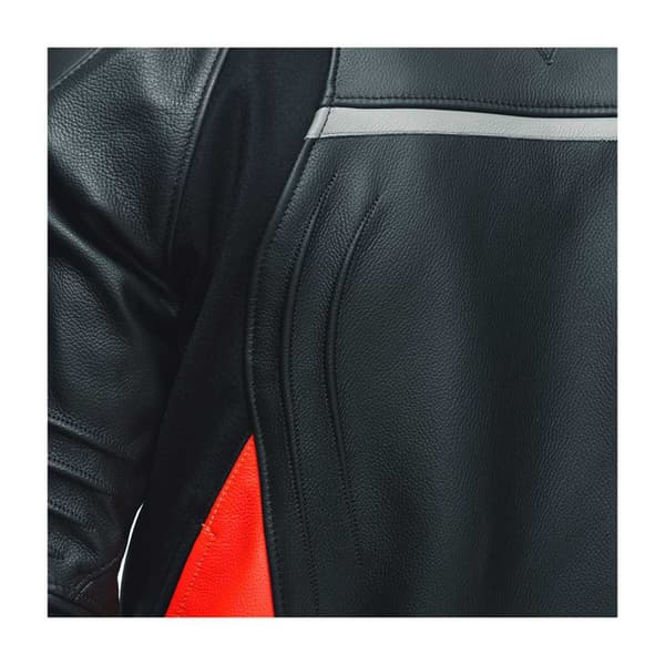 Dainese Nahka Takki Racing 4 Punainen,Musta 48 Mies