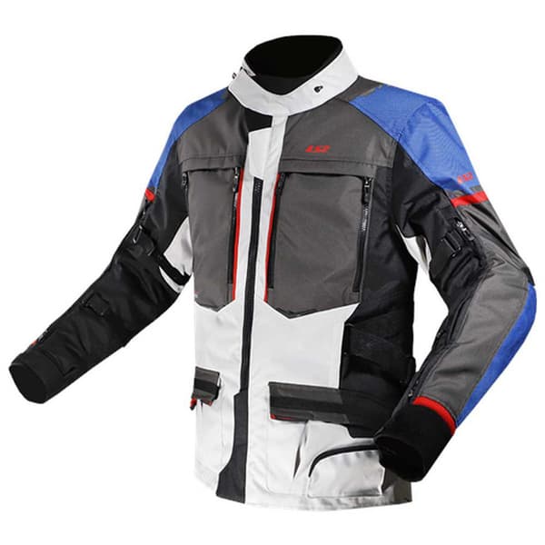 Ls2 Textil Takki Norway Sininen,Musta M Mies