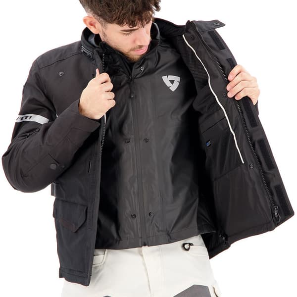 Revit Jacka Outback 4 H2o Svart 2XL Man