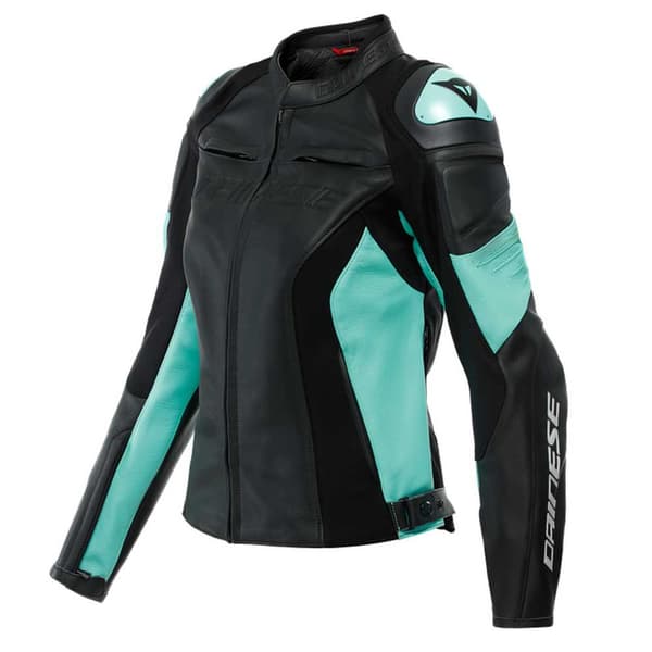 Dainese Nahka Takki Racing 4 Musta 46 Nainen