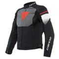Miniatyrbillede 3 af 10: Dainese Jakke Air Fast Tex Sort,Grå 52 Mand