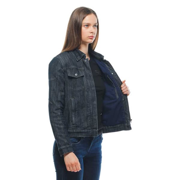 Dainese Takki Denim Tex Sininen 46 Nainen