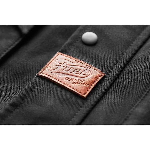 Fuel Motorcycles Jacka Safari Svart 2XL Man