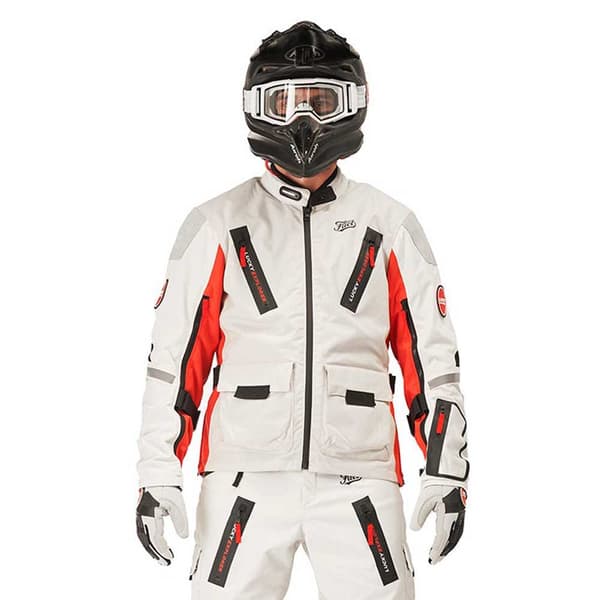 Fuel Motorcycles Jakke Astrail Hvid M Mand
