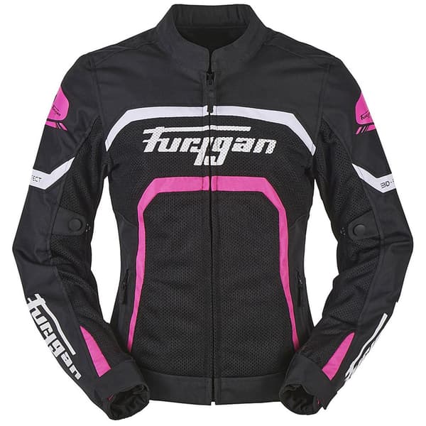 Furygan Jacka Mystic Evo Vented Svart L Kvinna