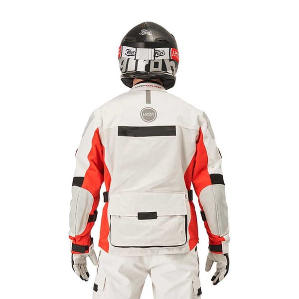 Fuel Motorcycles Takki Astrail Valkoinen 2XL Mies