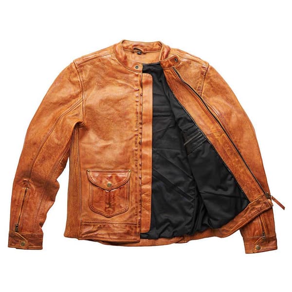 Fuel Motorcycles Jakke Bourbon Brun 2XL Mand