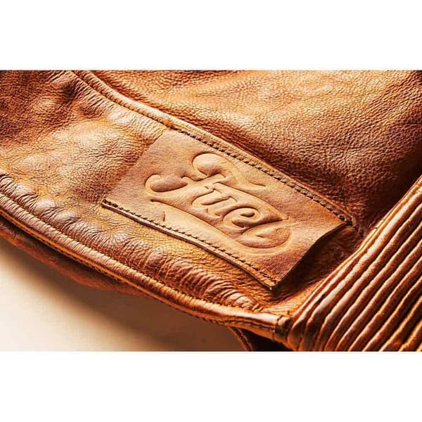 Fuel Motorcycles Jakke Bourbon Brun 2XL Mand