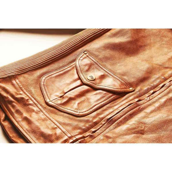 Fuel Motorcycles Jakke Bourbon Brun 2XL Mand