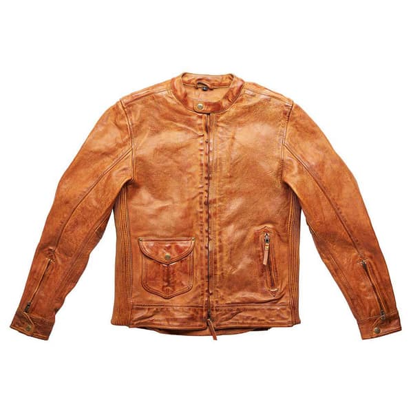 Fuel Motorcycles Jakke Bourbon Brun 2XL Mand