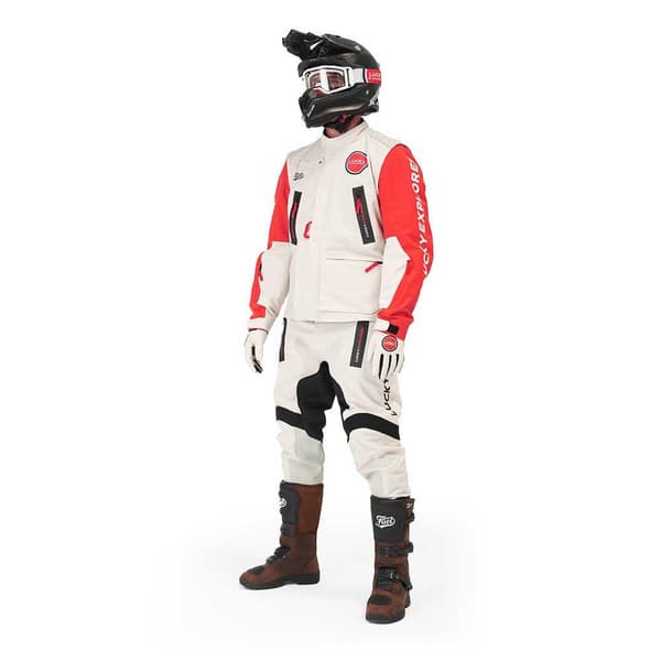 Fuel Motorcycles Jacka Endurage Vit M Man