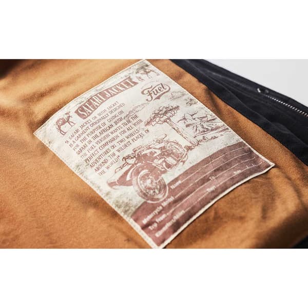 Fuel Motorcycles Takki Safari Sand Valkoinen 2XL Mies