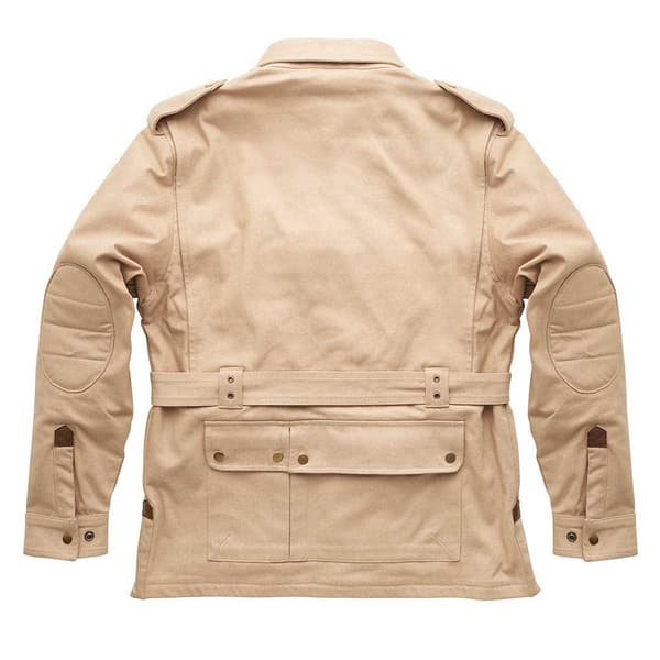 Fuel Motorcycles Takki Safari Sand Valkoinen 2XL Mies