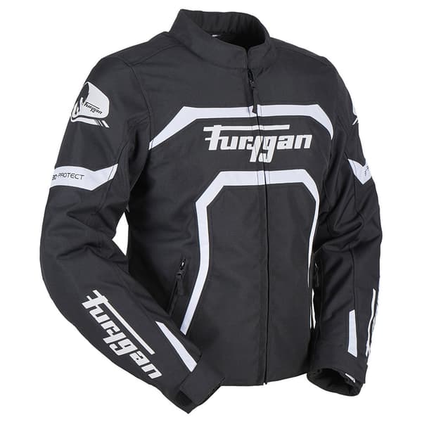Furygan Jacka Mystic Evo Vit,Svart S Kvinna