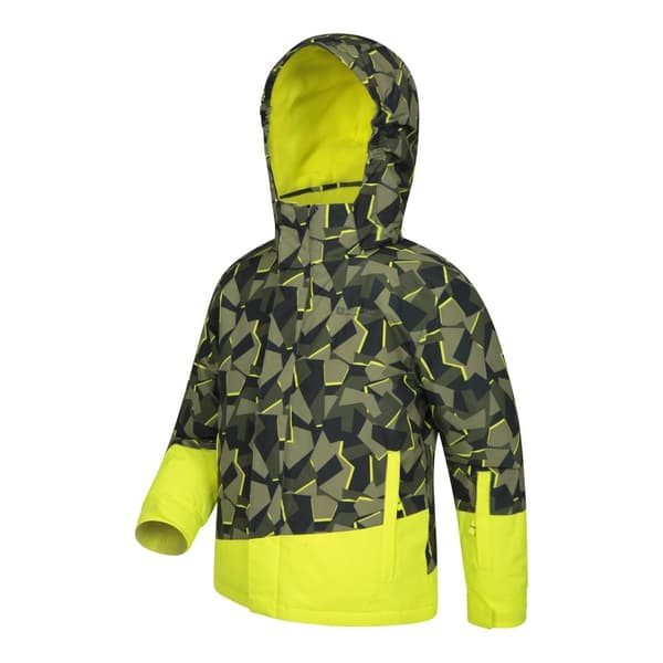 Mountain Warehouse Whistler geometrisk skidjacka för barn/unga