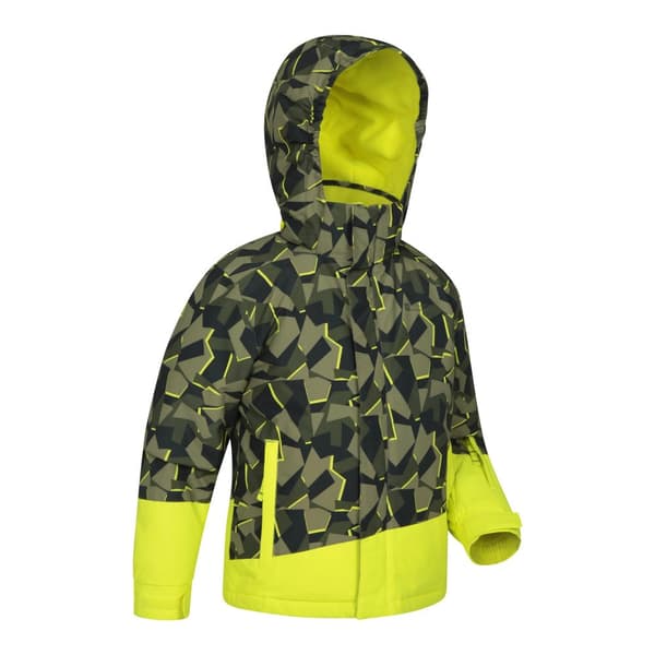 Mountain Warehouse Whistler geometrisk skidjacka för barn/unga