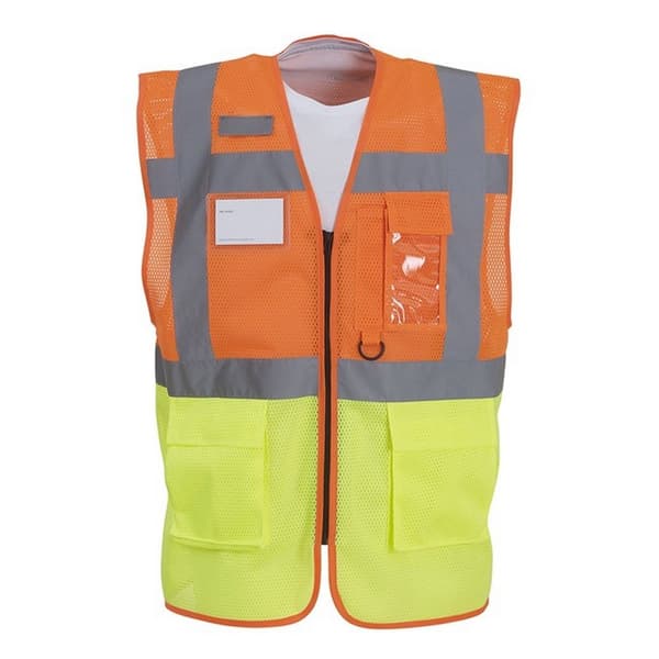 Yoko Mens Executive Mesh Hi-Vis Vest