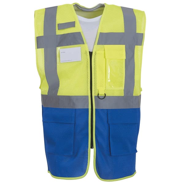 Yoko Mens Executive Mesh Hi-Vis Vest