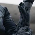 Miniatyrbillede 5 af 7: Rebelhorn Læderjakke Vandal Sort 50 Mand