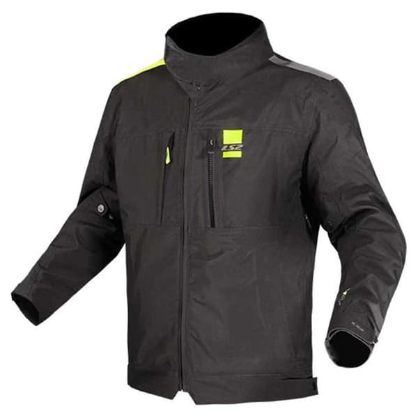 Ls2 Textil Jacka Titanium Svart M Kvinna