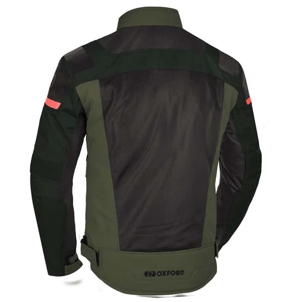 Oxford Jakke Dakar D2d Air Grøn S Mand