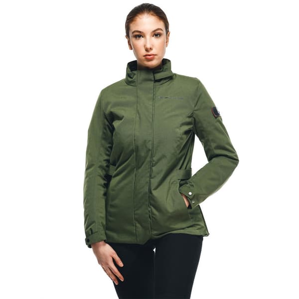Dainese Outlet Jakke Toledo D-dry Grøn 48 Kvinde