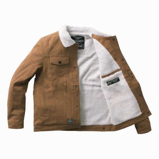 West Coast Choppers Takki Sherpa Lined Canvas Ruskea 3XL Mies