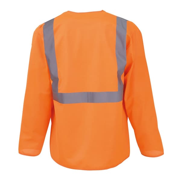 Yoko Mens Executive Hi-Vis Long-Sleeved Waistcoat