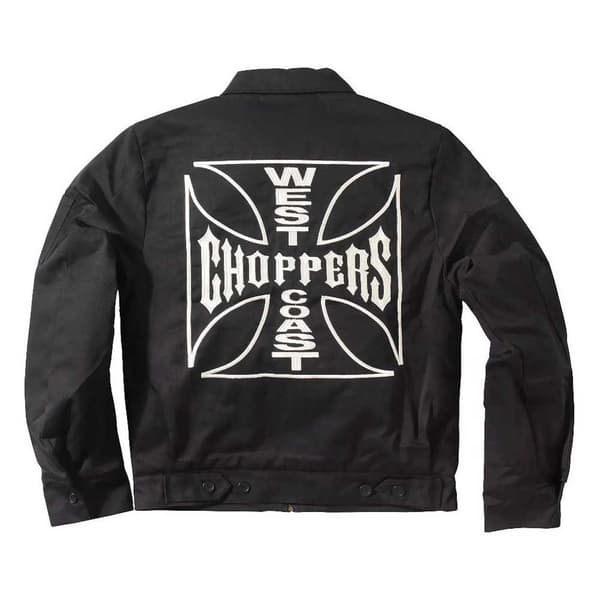 West Coast Choppers Jakke Og Lined Sort XL Mand